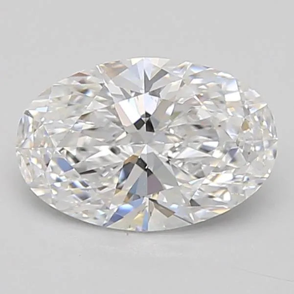 0.96ct Oval Lab Grown Diamond (Colour D, Clarity VVS2, Cut EX, IGI Certified)