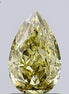 1.18ct Pear Lab Grown Diamond (Colour Fancy Brownish Yellow, Clarity VS1, IGI Certified)
