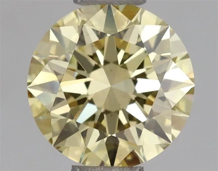 1.21ct Round Lab Grown Diamond (Colour Fancy Intense Yellow, Clarity VS1, Cut ID, IGI Certified)