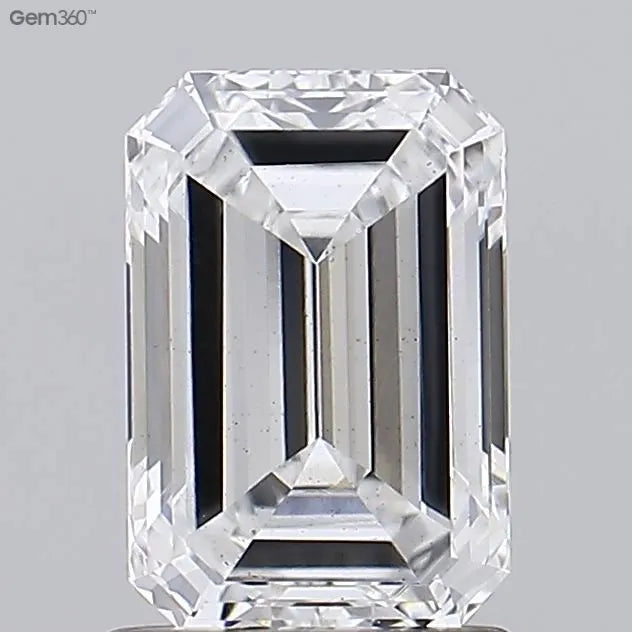 1.51ct Emerald Lab Grown Diamond (Colour E, Clarity VS2, IGI Certified)