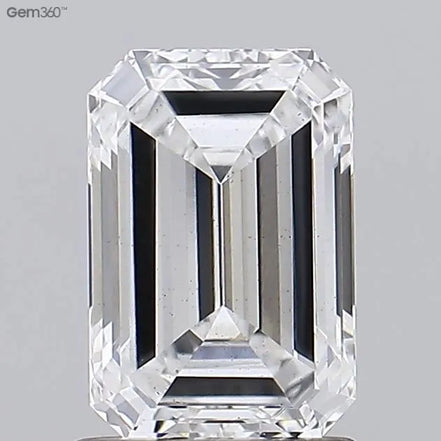 1.51ct Emerald Lab Grown Diamond (Colour E, Clarity VS2, IGI Certified)