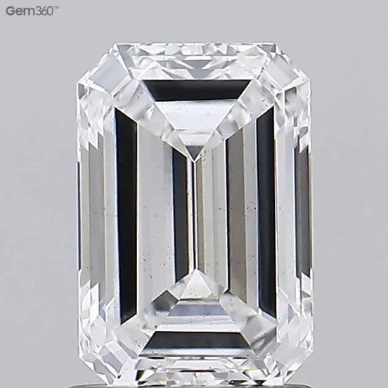 1.51ct Emerald Lab Grown Diamond (Colour E, Clarity VS2, IGI Certified)