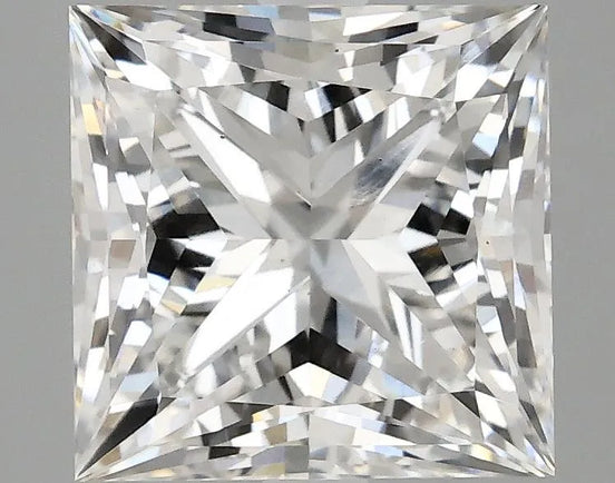 3.87ct Princess Lab Grown Diamond (Colour F, Clarity VS1, IGI Certified)