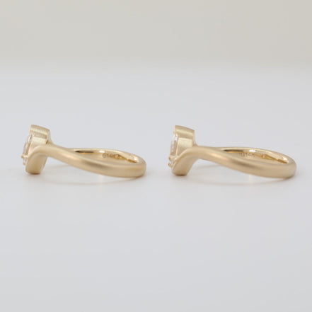 Ena 14K Diamond Pinky Ring