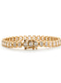 Oval Diamond Bezel Tennis Bracelet