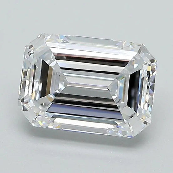 2.03ct Emerald Lab Grown Diamond (Colour E, Clarity VVS1, IGI Certified)