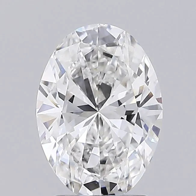 2.03ct Oval Lab Grown Diamond (Colour F, Clarity VVS2, IGI Certified)