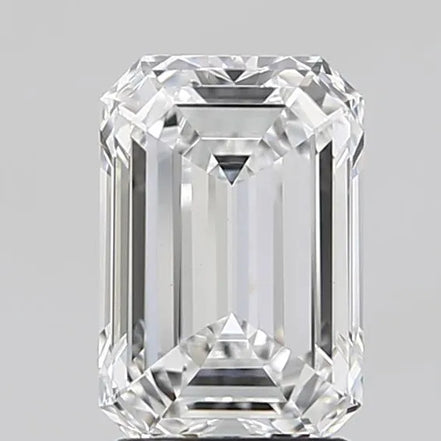 2.07ct Emerald Lab Grown Diamond (Colour D, Clarity VVS2, IGI Certified)
