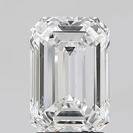 2.07ct Emerald Lab Grown Diamond (Colour D, Clarity VVS2, IGI Certified)