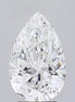 2.60ct Pear Lab Grown Diamond (Colour F, Clarity VVS2, IGI Certified)