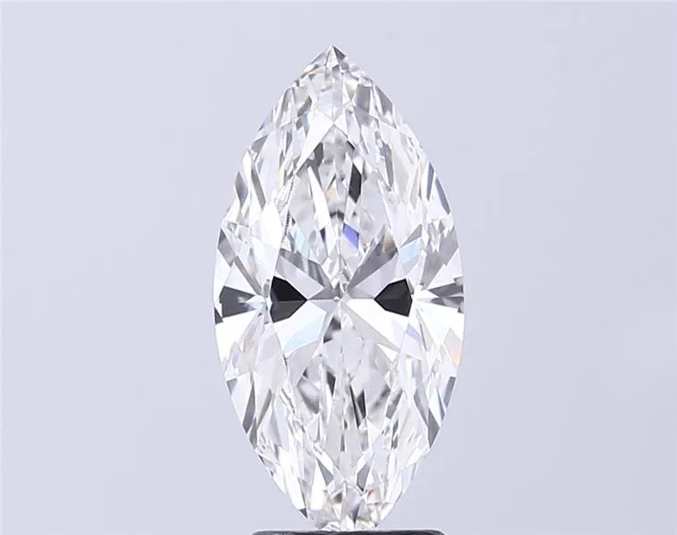 2.61ct Marquise Lab Grown Diamond (Colour E, Clarity VVS2, IGI Certified)