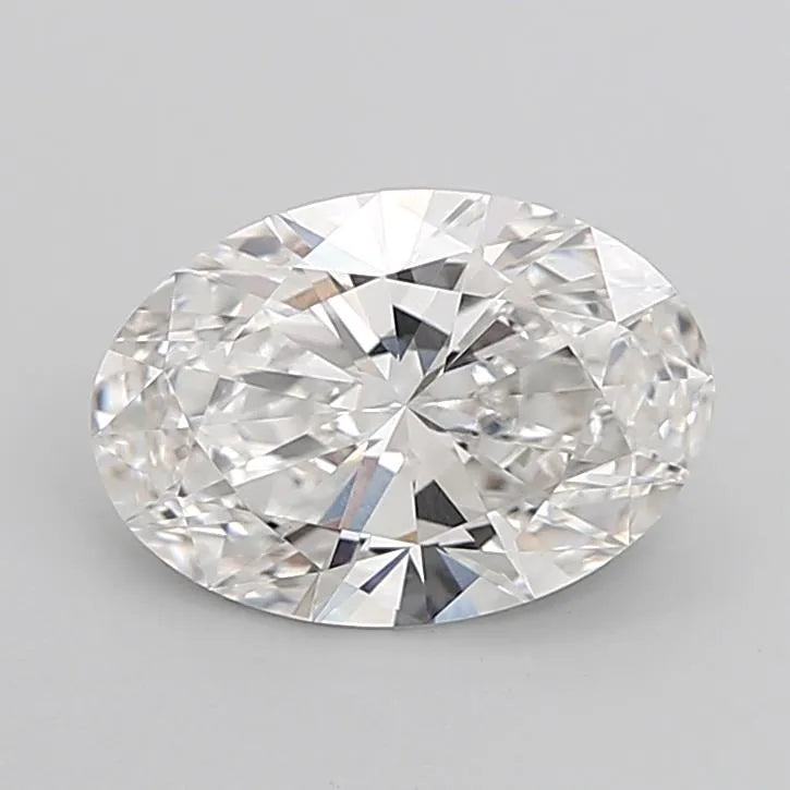 3.00ct Oval Lab Grown Diamond (Colour F, Clarity VVS2, IGI Certified)