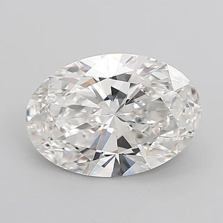 3.00ct Oval Lab Grown Diamond (Colour F, Clarity VVS2, IGI Certified)