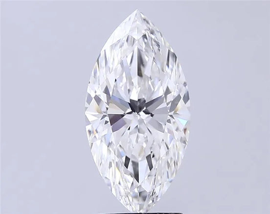 3.02ct Marquise Lab Grown Diamond (Colour E, Clarity IF, IGI Certified)