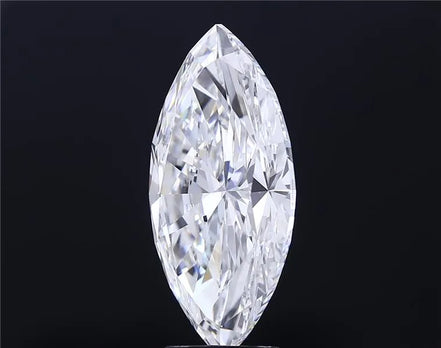 3.02ct Marquise Lab Grown Diamond (Colour E, Clarity VVS2, IGI Certified)