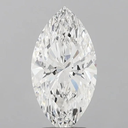 3.09ct Marquise Lab Grown Diamond (Colour E, Clarity VVS2, IGI Certified)