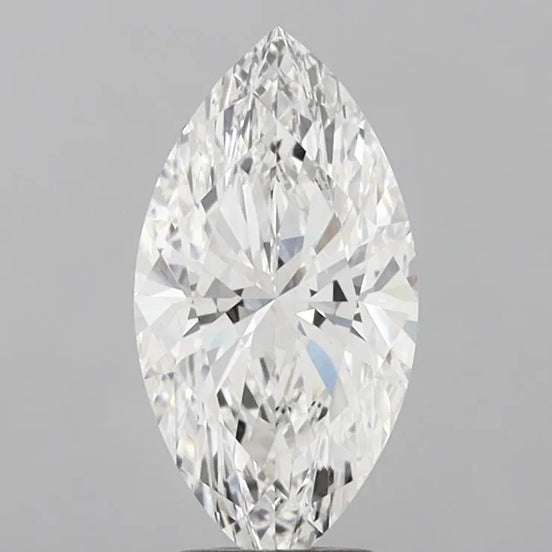 3.09ct Marquise Lab Grown Diamond (Colour E, Clarity VVS2, IGI Certified)