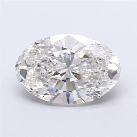 3.50ct Oval Lab Grown Diamond (Colour F, Clarity VS2, IGI Certified)
