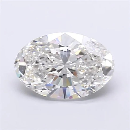 3.50ct Oval Lab Grown Diamond (Colour F, Clarity VS2, IGI Certified)