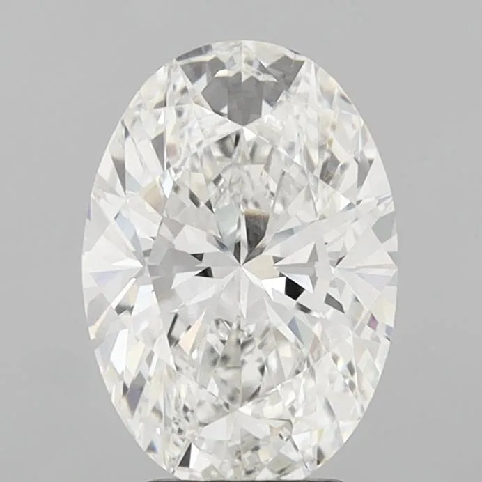 3.57ct Oval Lab Grown Diamond (Colour F, Clarity VVS2, IGI Certified)