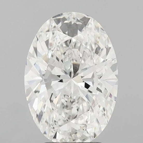 3.57ct Oval Lab Grown Diamond (Colour F, Clarity VVS2, IGI Certified)