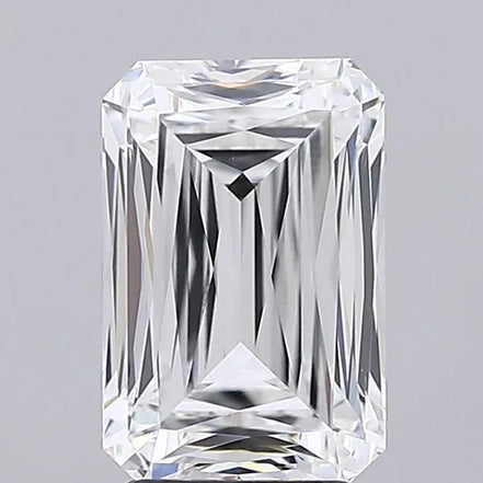 3.71ct Radiant Lab Grown Diamond (Colour E, Clarity VVS2, IGI Certified)