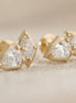 Pear and Marquise Diamond Earrings