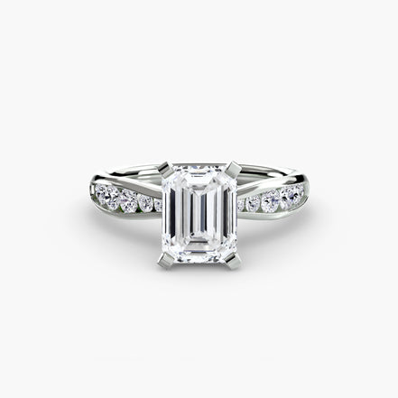 Solitaire with Pavé 3