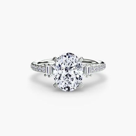 Solitaire with Pavé 4