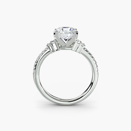 Solitaire with Pavé 4