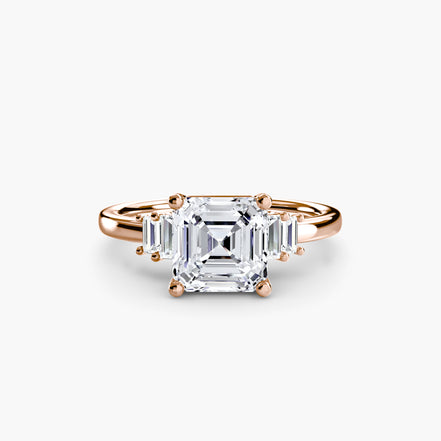 Baguette Accent Solitaire