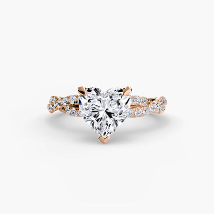 The Twisted Pavé Solitaire